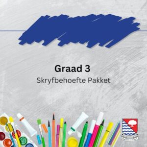 Gr 3  Skryfbehoefte Pakket