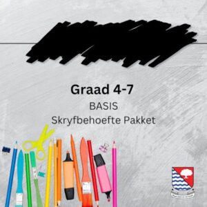 Gr 4-7 Basis Skryfbehoefte Pakket