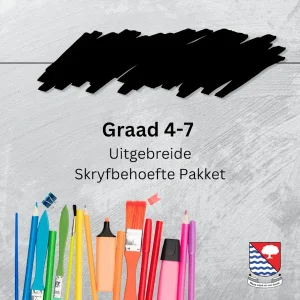 Graad 4-7 Uitgebreide Skryfbehoefte Pakket