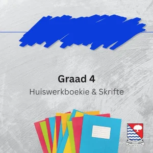 Graad 4 huiswerkboekie en skrifte
